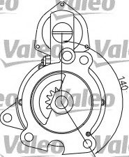 VALEO 436093 Starter